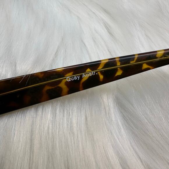 Quay Tortoise Shell Cat Eye Sunglasses - Picture 7 of 8